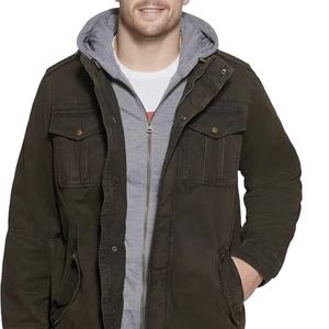 Chaqueta de Senderismo Impermeable y Cortavientos con Capucha para Hombre, con Bolsillos con Cremallera, Nueva Llegada, Directo de Fábrica en Bangladesh, con Logotipo Personalizado - Product Image 1