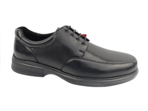Zapatos Oxford de Vestir para Hombre, Negros, de Piel de Oveja, con Cordones, Punta en Pico, para Oficina y Carrera Profesional, Color Sólido, Suela Hecha a Mano, para Todas las Temporadas - Product Image 1