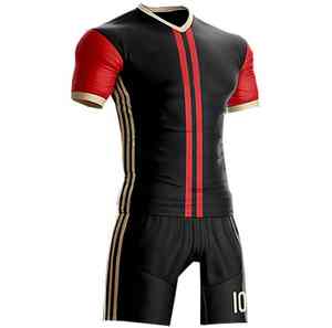 Vêtements de match professionnels, vêtements de sport haute élasticité pour une mobilité maximale pendant les matchs de tournoi, uniforme de volley-ball pour hommes - Product Image 1