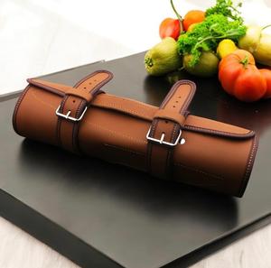 Steel Craft International Hand Forged 5-Piece Damascus Steel Chef <b>Knife</b> <b>Set</b> Wooden Handles <b>Sharp</b> Blades Ambidextrous - Product Image 5