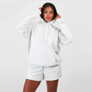 Shorts d'été en coton doux pour femmes, taille haute, élastiques, confortables, coupe ample, décontractés, pour la plage, les voyages, l'entraînement et la mode quotidienne - Product Image 1