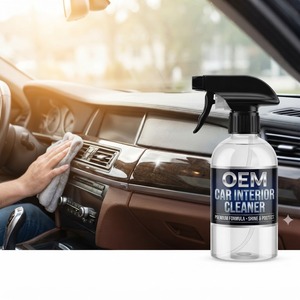 Protector y Abrillantador para el Interior del Tablero del Automóvil con Aroma a Limón, Limpia y Abrillanta Plásticos, 300 ml - Product Image 1