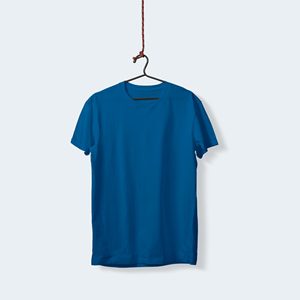 T-shirt basique à manches courtes unisexe, t-shirt vierge pour impression sérigraphique, tissu en coton premium doux - Product Image 1