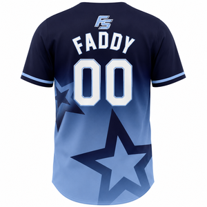 Maillot de baseball personnalisé par sublimation, entièrement boutonné, respirant, uniforme d'équipe sportive, pour hommes et jeunes, chemise de baseball personnalisée, vente en gros - Product Image 2