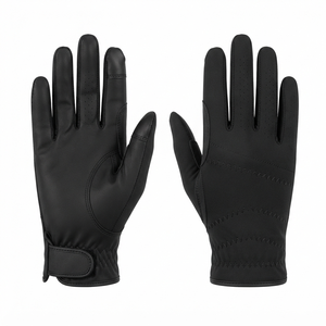 Gants d'équitation en gros pour hommes et femmes, respirants, légers, pour sports équestres, en matériau extensible flexible, paume antidérapante - Product Image 3
