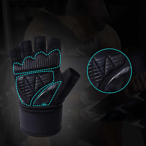 Popular product Elegant Gym Fitness <b>Gloves</b> Solid Color Customized Size Outdoor Breathable Gym Fitness <b>Gloves</b> - Product Image 2