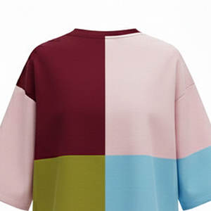 T-shirt ample pour homme, coupe boxy, épaules larges, manches longues, style minimaliste et décontracté. - Product Image 5