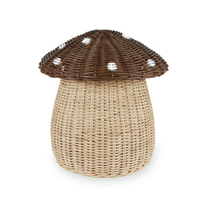 Cesta de mimbre artesanal con forma de fruta para decoración de habitación infantil, cestas de almacenamiento a bajo precio - Product Image 6