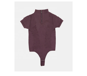 Chemise d'équitation à manches courtes pour femme, LOGO personnalisé, fermeture éclair - Product Image 4