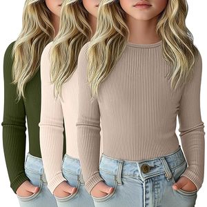 Casual top comfortable everyday Female Premium <b>Combed</b> Cotton Plain Classic Long Sleeve Top - Product Image 1