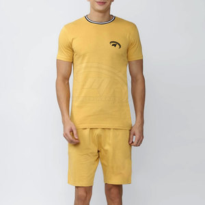 สินค้าใหม่มาแรงปี 2026 ขายส่งเสื้อยืดและกางเกงขาสั้นลำลองผู้ชายผ้าฝ้าย 100% ระบายอากาศได้ดี น้ำหนักเบา เป็นมิตรกับสิ่งแวดล้อม สั่งซื้อขั้นต่ำน้อย - Product Image 2