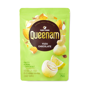 Precio al por mayor Fabricación OEM/ODM Chocolate Dragee HALAL Nueces de almendra y anacardo recubiertas de chocolate Yuzu 150G Snacks Proveedor de exportación - Product Image 2