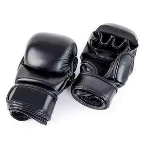 ถุงมือ MMA หนังคุณภาพสูง สำหรับการฝึกซ้อมศิลปะการต่อสู้ที่ดีที่สุด ถุงมือ MMA สำหรับการฝึกซ้อมและการต่อสู้ ทำจากหนังวัวแท้ - Product Image 2