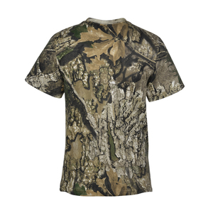 T-shirt en softshell imprimé camouflage personnalisé pour homme, technologie Bayer, séchage rapide, respirant, protection anti-UV pour la chasse, le camping et les activités sportives - Product Image 1