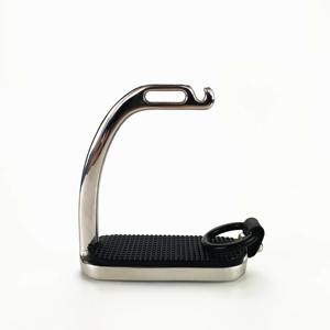 2026 Best High Quality Horse Riding Stirrups Stainless Steel Rubber <b>Footrest</b> Non-Slip Design Comfort Safety Equestrian Sports - Product Image 2