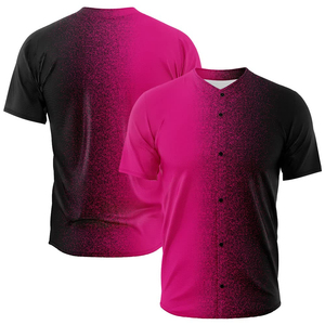 Camiseta de Béisbol para Hombre 2026, Transpirable, Estilo Hip Hop Urbano, con Manga Corta Digital - Product Image 3