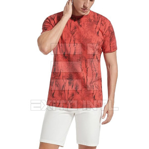 เสื้อยืดพิมพ์ลายผ้าผสมไนลอนและคอตตอนเนื้อแน่น ระบายอากาศได้ดี สำหรับผู้ชาย ปี 2026 รับผลิตเสื้อผ้าสตรีทแวร์พร้อมโลโก้ OEM ขายส่งจำนวนมาก - Product Image 3