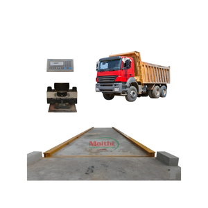 Báscula de plataforma digital LCD LED de 120 toneladas para camiones de servicio pesado de 18 m, personalizada, de alta calidad, con precio competitivo, en venta. - Product Image 1