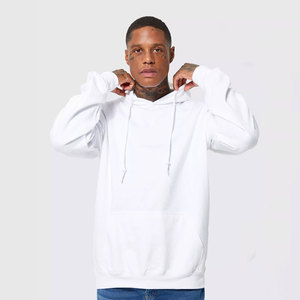 Vente en gros de sweats à capuche pour hommes, nouveau style, vierges, personnalisables avec logo, grandes tailles, unis et à motifs, type pull-over - Product Image 3