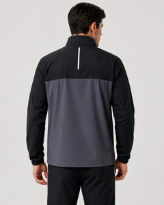 Veste de sport personnalisée pour homme, légère, coupe-vent, pour l'entraînement en plein air, la course à pied, la salle de sport, le fitness, veste de survêtement à fermeture éclair intégrale, coupe-vent sportif - Product Image 6