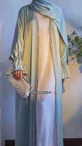 Elegant and Modest Hand Embroidered Abayas for Women - Product Image 1