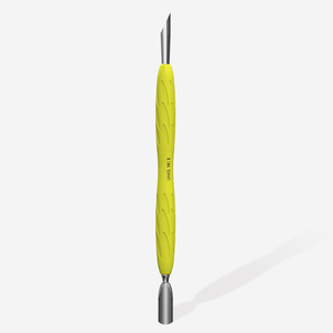 Pousse-cuticules UNIQ-10 TYPE 2 (ronds, étroits et biseautés) STALEKS, double face, pour dissolvant de vernis à ongles acrylique, manucure - Product Image 1