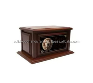 Urna Funeraria de Madera Hecha a Mano para Cenizas de Mascotas, Urnas de Cremación de Madera para Cenizas de Perros y Gatos, Urnas de Palisandro a Bajo Precio - Product Image 2