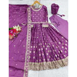 ชุดปาร์ตี้ผู้หญิงสวยๆมีชุดหรูหราและ dupatta - Product Image 6