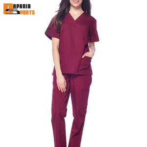 2026 New Unisex Hospital <b>Uniforms</b> Nursing <b>Uniform</b> Sets Quick-Drying <b>Scrubs</b> Sets Two-piece Set Top & Pants for Nurse Fashion OEM - Product Image 1