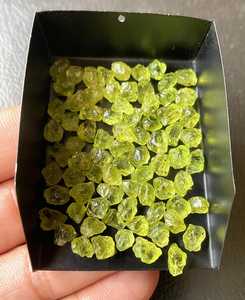 Raw Peridot Crystals Natural August Birthstone Green <b>Healing</b> Gemstone For Jewelry Making Bulk Supply - Product Image 2