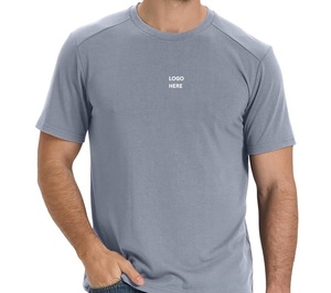 <b>Men's</b> Quick Dry Compression T <b>Shirt</b> Breathable <b>Short</b> <b>Sleeve</b> Gym Training Tee Crew Neck Sports Top - Product Image 3