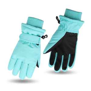High Quality Leather <b>Ski</b> Gloves For Men And Women Waterproof And Windproof Winter Sports Mitten Snowboarding - Product Image 3