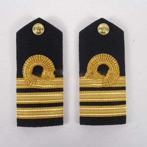 Épaulettes d'uniforme de pilote d'aviation cérémonielles en coton/laine, ajustement confortable, options de couleur et de logo personnalisées - Product Image 2