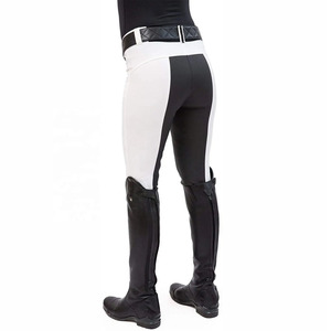 Leggings de yoga imprimés taille haute pleine longueur avec motif texturé, en Spandex et Polyester, extensibles dans les quatre sens, avec taille élastique - Product Image 3