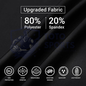 เสื้อรัดกล้ามเนื้อผู้ชายคุณภาพสูง น้ำหนักเบา ระบายอากาศได้ดี ทรงเข้ารูป ออกแบบเองได้ สำหรับออกกำลังกายกลางแจ้ง  ผู้ผลิตชั้นนำด้านการบีบอัด - Product Image 4