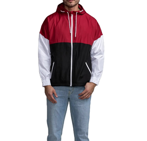 <b>Men</b> Hooded Soft Windbreaker <b>Jacket</b> High Quality Lightweight Breathable Waterproof Quick Dry Zip Front OEM Customizable Outdoor - Product Image 1