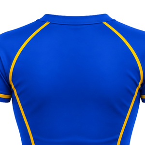 Camiseta de Compresión SGRHO para Mujer, Sigma Gamma Rho, Sororidad Griega, Personalizada, Deportiva, de Manga Corta, Elástica, para Entrenamiento, Venta al Por Mayor - Product Image 4
