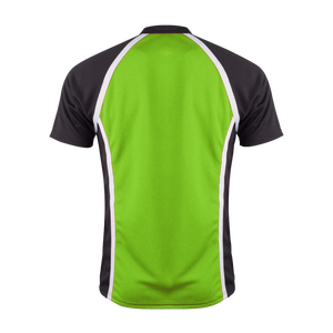 Contrast Color Sports Jersey Short Sleeve <b>Athletic</b> Shirt Teamwear Training Top 100% Polyester Moisture-Wicking Front Logo Unisex - Product Image 4