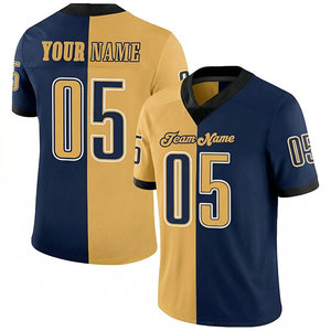 Anti-Bacterial <b>Men's</b> Football Jersey with Heat Transfer Printing 100% Polyester Custom Team Name Regular Fit In-Stock - Product Image 1