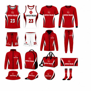 Ensemble de maillots de basket-ball réversibles personnalisés de haute qualité pour hommes, tenue de basket-ball générique pour les jeunes sportifs - Product Image 3