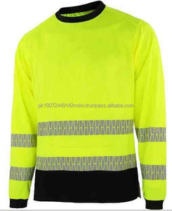 Camisetas de seguridad de manga larga baratas Camisetas DE SEGURIDAD reflectantes de alta visibilidad Personalizar su logotipo Ropa DE TRABAJO Camiseta Hombres Camiseta - Product Image 6
