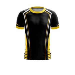 Maillot de lacrosse en tissu polyester de haute qualité imprimé avec logo par sublimation, chasubles de lacrosse - Product Image 1