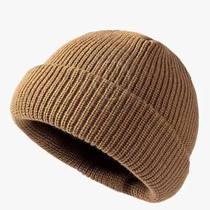 100% Cotton Wool Winter Wear Beanie Hats Made In Best Fabric Best Selling Beanie Hats For Sale - Product Image 6