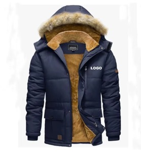 Parka longue vintage M-51 pour homme, coupe-vent d'hiver à capuche, grande taille, écologique, respirant, en toile de coton avec doublure polaire, pour l'extérieur - Product Image 2
