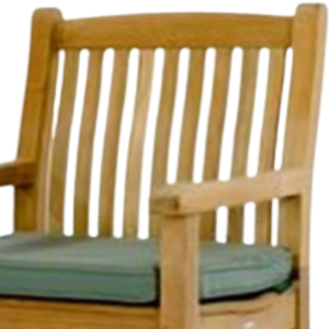 Chaise de salle à manger avec accoudoirs, mobilier indonésien en teck pour la décoration intérieure et les restaurants commerciaux - Product Image 6