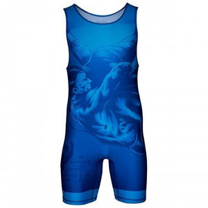 Pantalones de Lucha Libre Personalizados con Logotipo Digital Impreso, 100% Poliéster, de Secado Rápido, Transpirables, Talla Grande para Hombre - Product Image 5