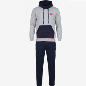 Conjunto Deportivo Informal para Hombre, con Capucha, Lavado, Sólido, de Tela Cómoda, Manga Larga, Pantalones, para Deportes, Gimnasio, Aire Libre, Uso Diario - Product Image 2