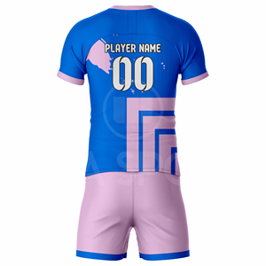 ชุดยูนิฟอร์มฟุตบอล Wida Sports รับผลิตแบบ OEM ODM ออกแบบเองได้ เสื้อ กางเกงขาสั้น น้ำหนักเบา หมายเลขทีมแบบเรียบง่าย แขนครึ่งตัว จำหน่ายส่ง - Product Image 3