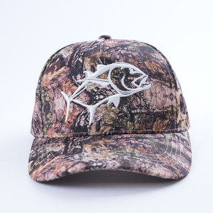 Low Profile Embroidered <b>Hat</b> Cotton Cap Soft Hot Selling 6 Panel <b>Camo</b> Embroidery Cap Custom Wholesale Low MOQ Unisex - Product Image 2