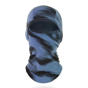 Pasamontañas Unisex Azul a Rayas, Cubre Rostro Completo, Transpirable, Impermeable, de Poliéster, Talla Adulto 56-58CM - Product Image 1